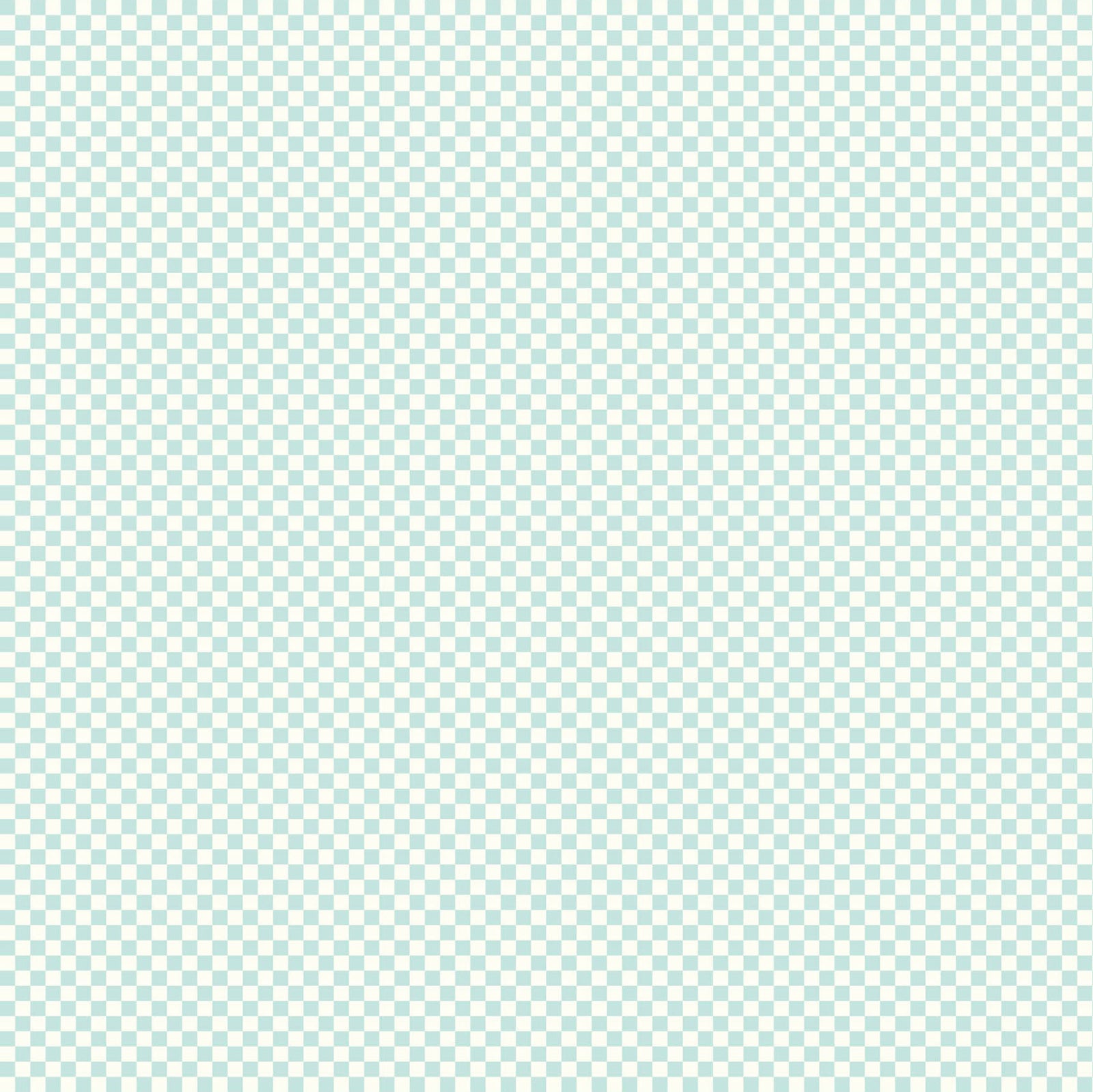 Blue and cream check fabric