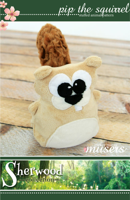 Pip the Squirrel Stuffed Animal