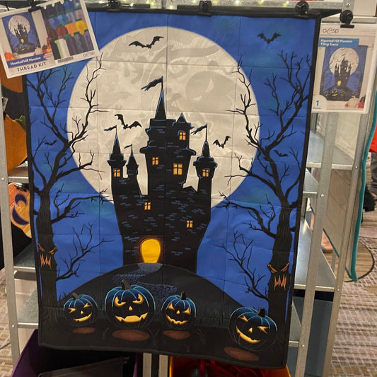 Haunted Hill Mansion Tiling Scene CD