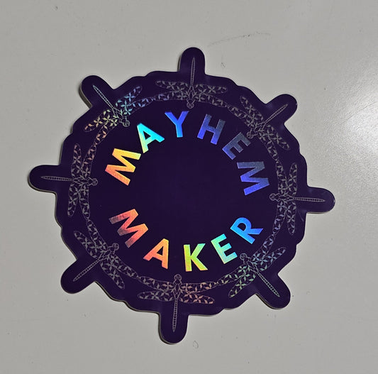 Mayhem Maker Sticker