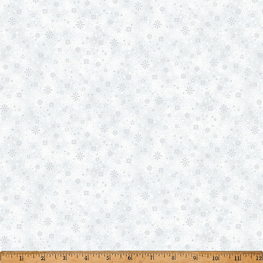 Midnight Perch - Snowflakes - December Silver