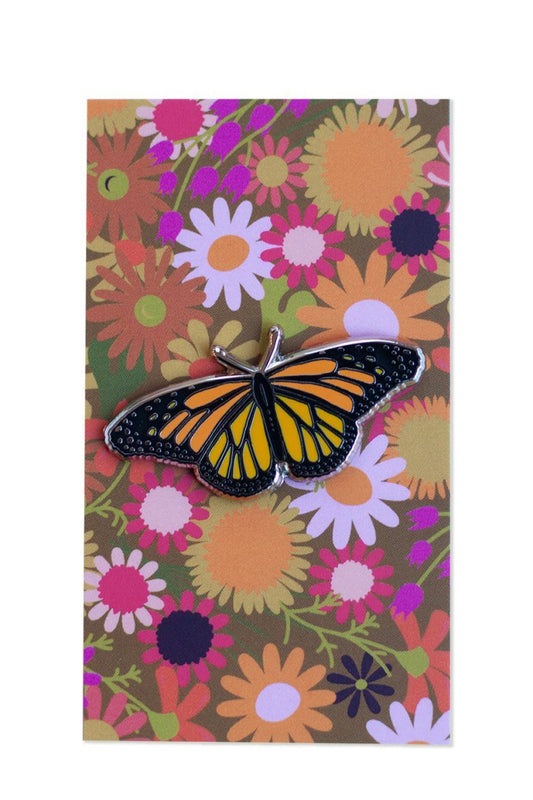 Monarch Enamel Pin
