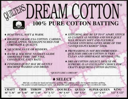 Dream Cotton Select Loft Natural