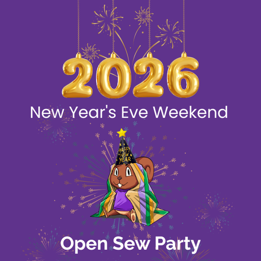 New Year's Eve Weekend Open Sew Party