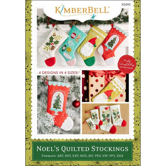 Noel's Quilted Stockings - Retiring Soon