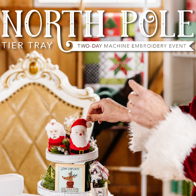 Kimberbell North Pole Tier Tray Attendee Kit - Discontinued