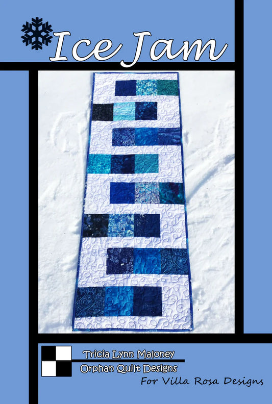 Ice Jam - Postcard Table Runner Pattern