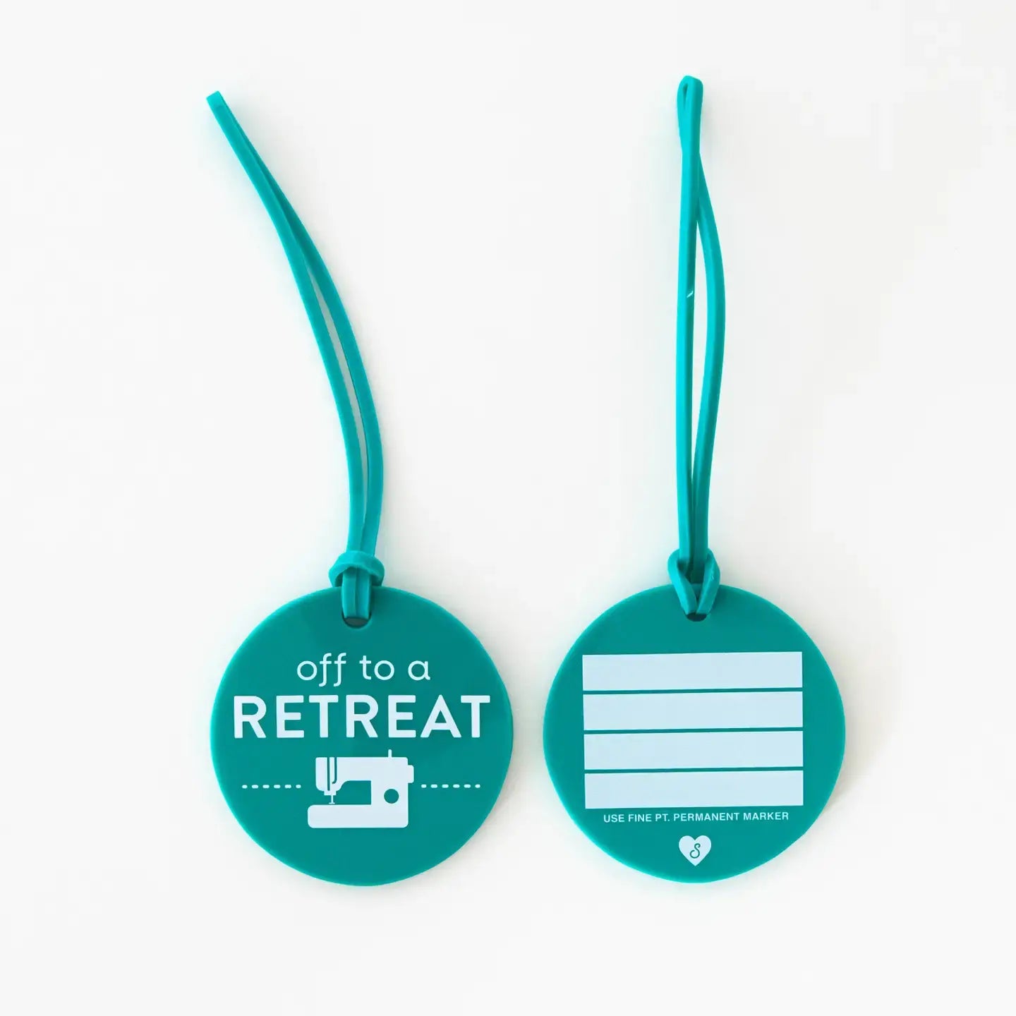 Off To A Retreat - Luggage Tag