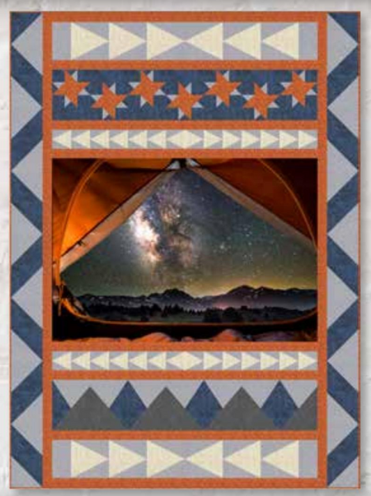 Outdoorsy - Stars - Quilt Kit