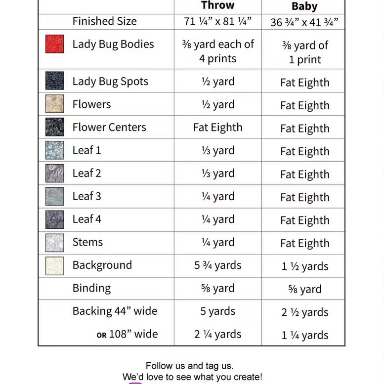 Lady Lola - Quilt Pattern