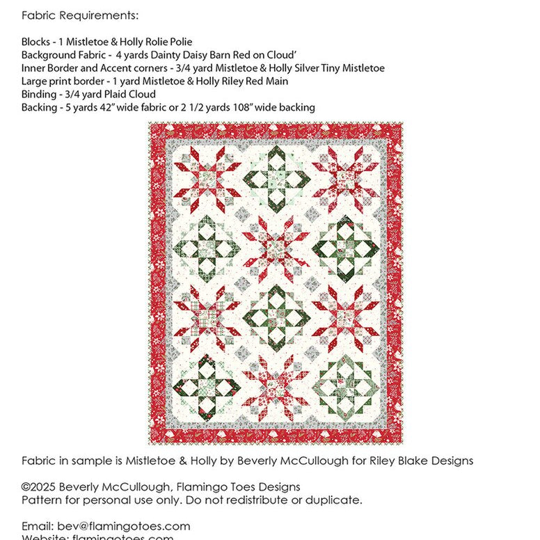 Winter Kisses - Quilt Pattern