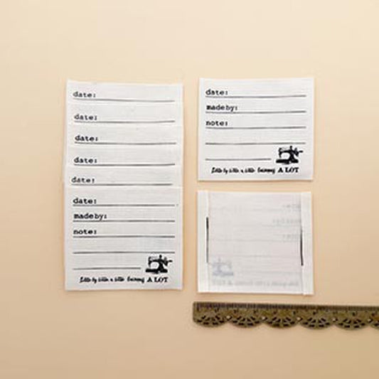 Woven Labels - Note