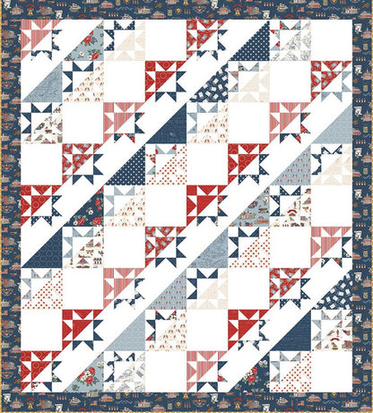 Liberty Stars and Stripes -Quilt Pattern
