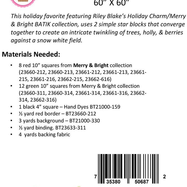 Christmas Lane - Quilt Pattern