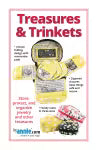 Treasures and Trinkets bag pattern