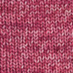 A close-up of a heathered pink and red knit fabric texture.