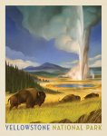 National Parks - Yellowstone Panel