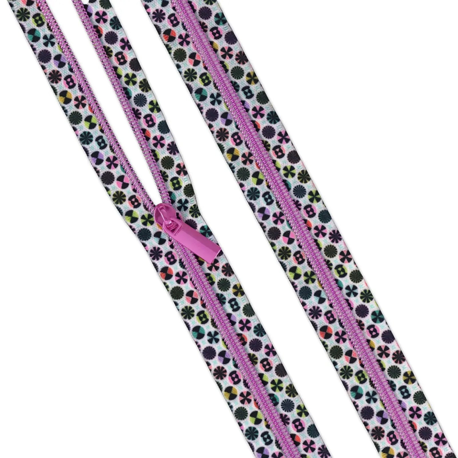 Tula Pink Zipper featuring Taffy pattern