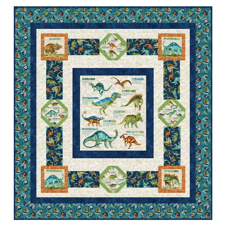 Fossil Friends - Quilt Pattern