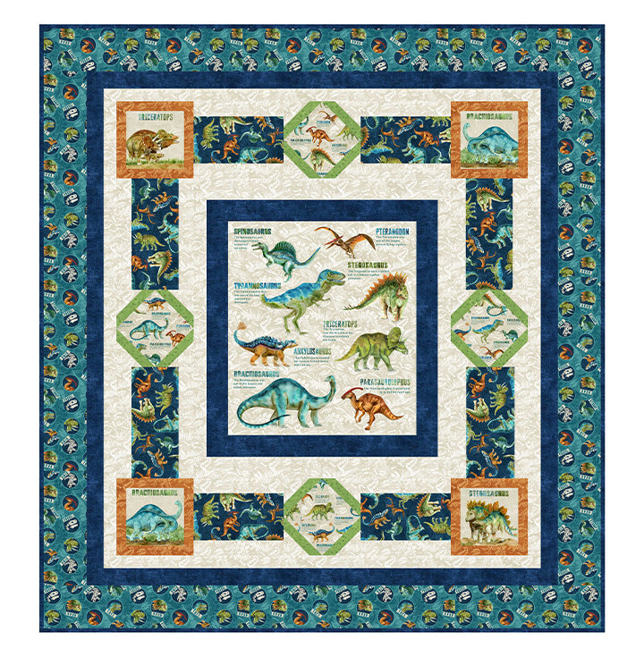 Fossil Friends - Quilt Pattern