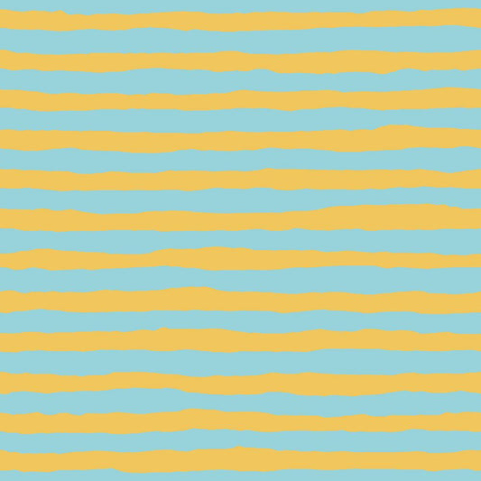 Comb Stripe - Turquoise