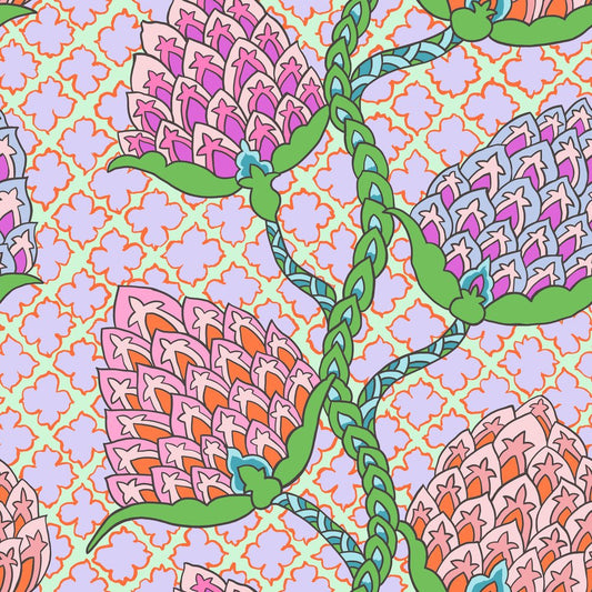 Paisley Flower - Pastel