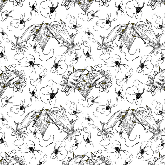 Costumes & Cobwebs - Cobweb Lace - White