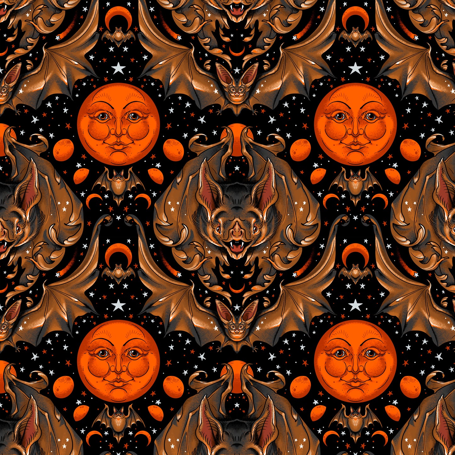 Costumes & Cobwebs - Full Moon Flight - Black