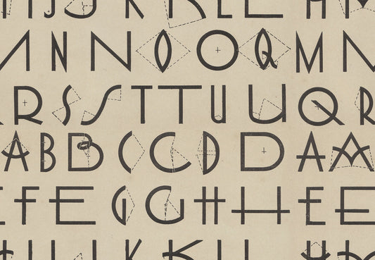 Eclectic Elements - Charcoal - Typography