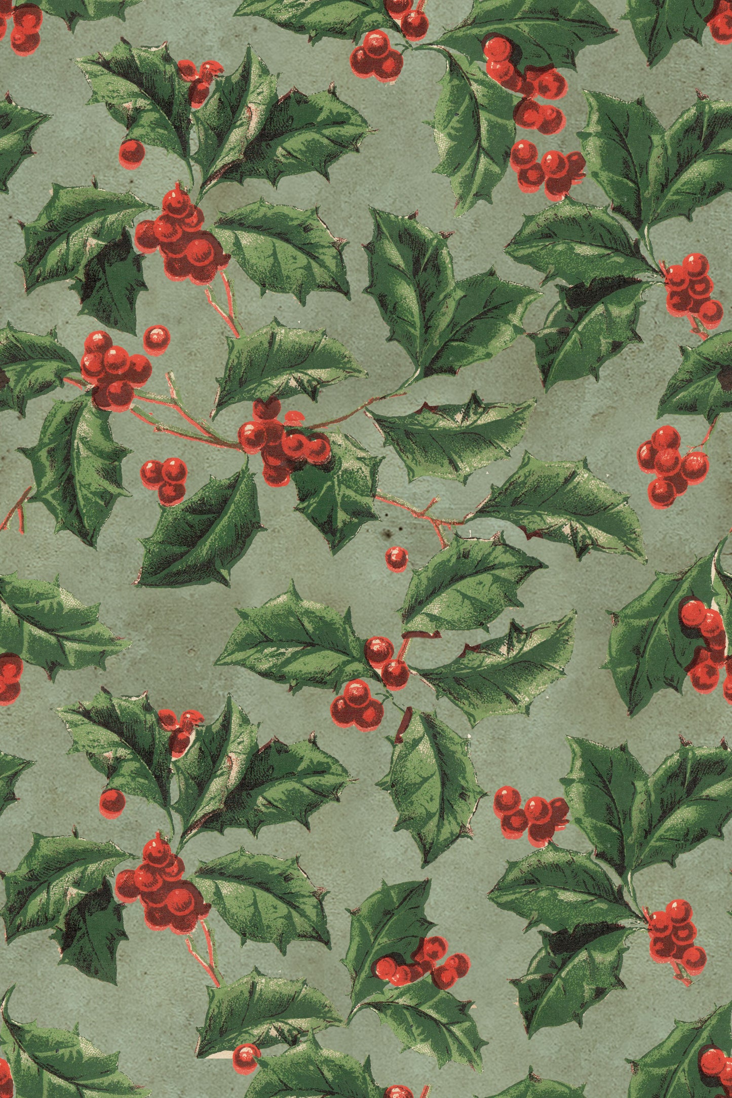 Eclectic Elements - Christmas - Holly