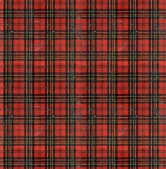 Eclectic Elements - Christmas - Worn Plaid
