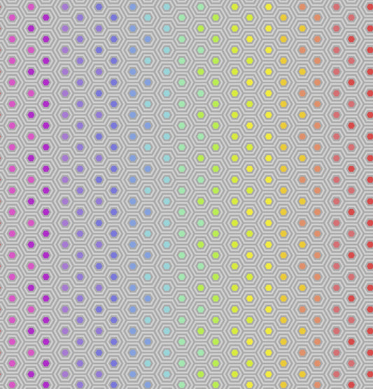 True Colors - Hexy Rainbow - Dove
