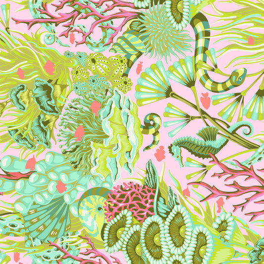 Preorder - Floral Reef - Reef What You Sew - Coralline