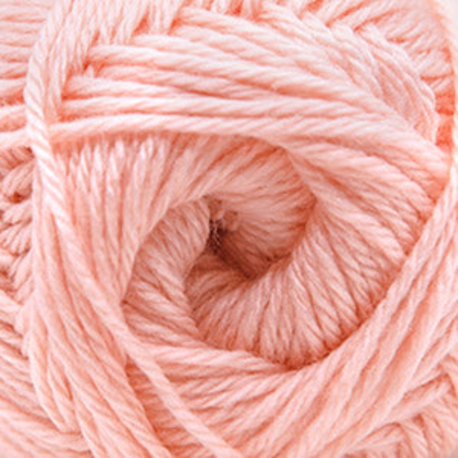 Close-up of a ball of pink yarn