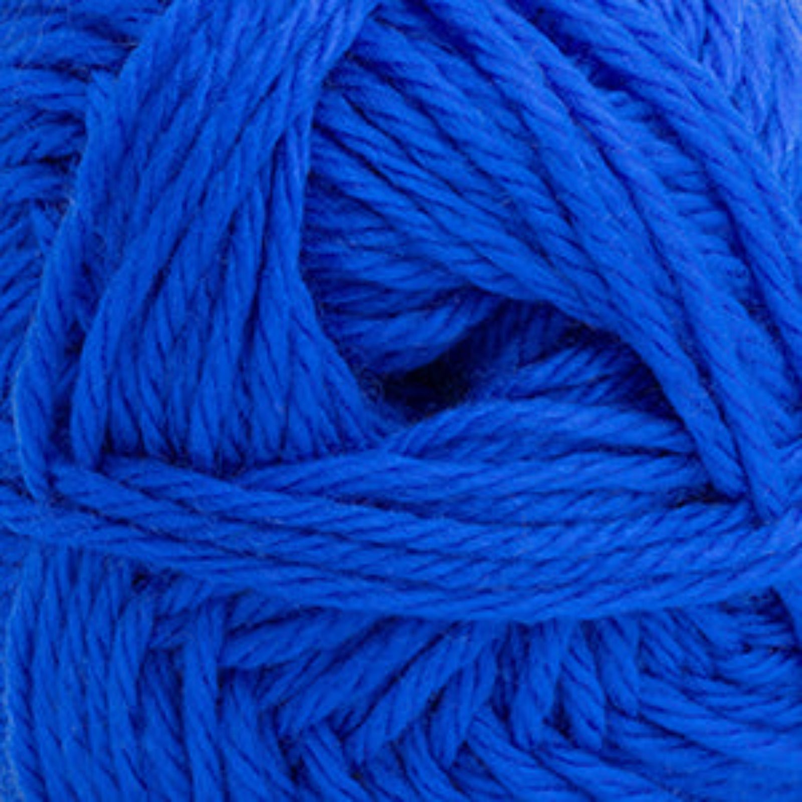 Close-up of blue yarn ball