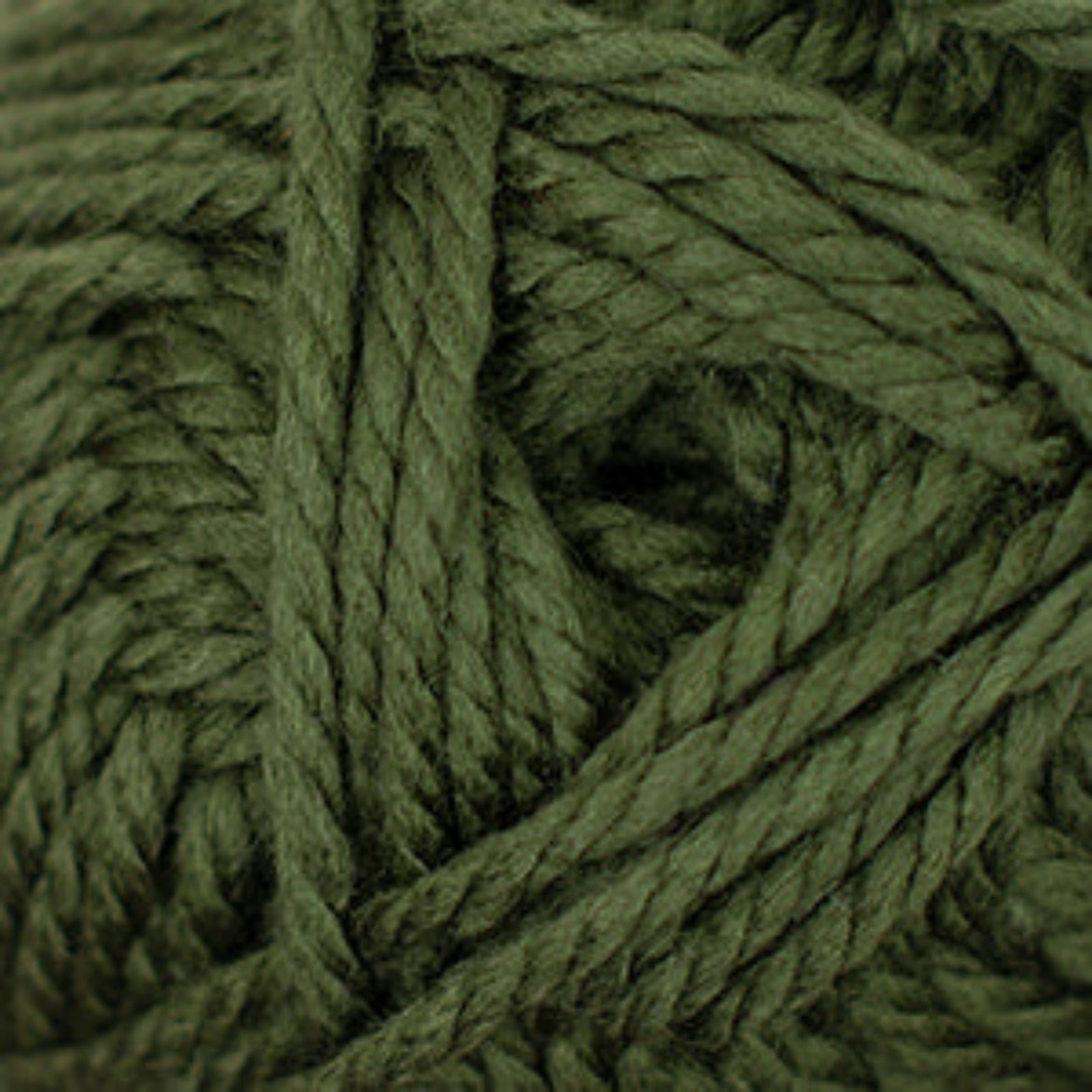 Close-up of green yarn ball