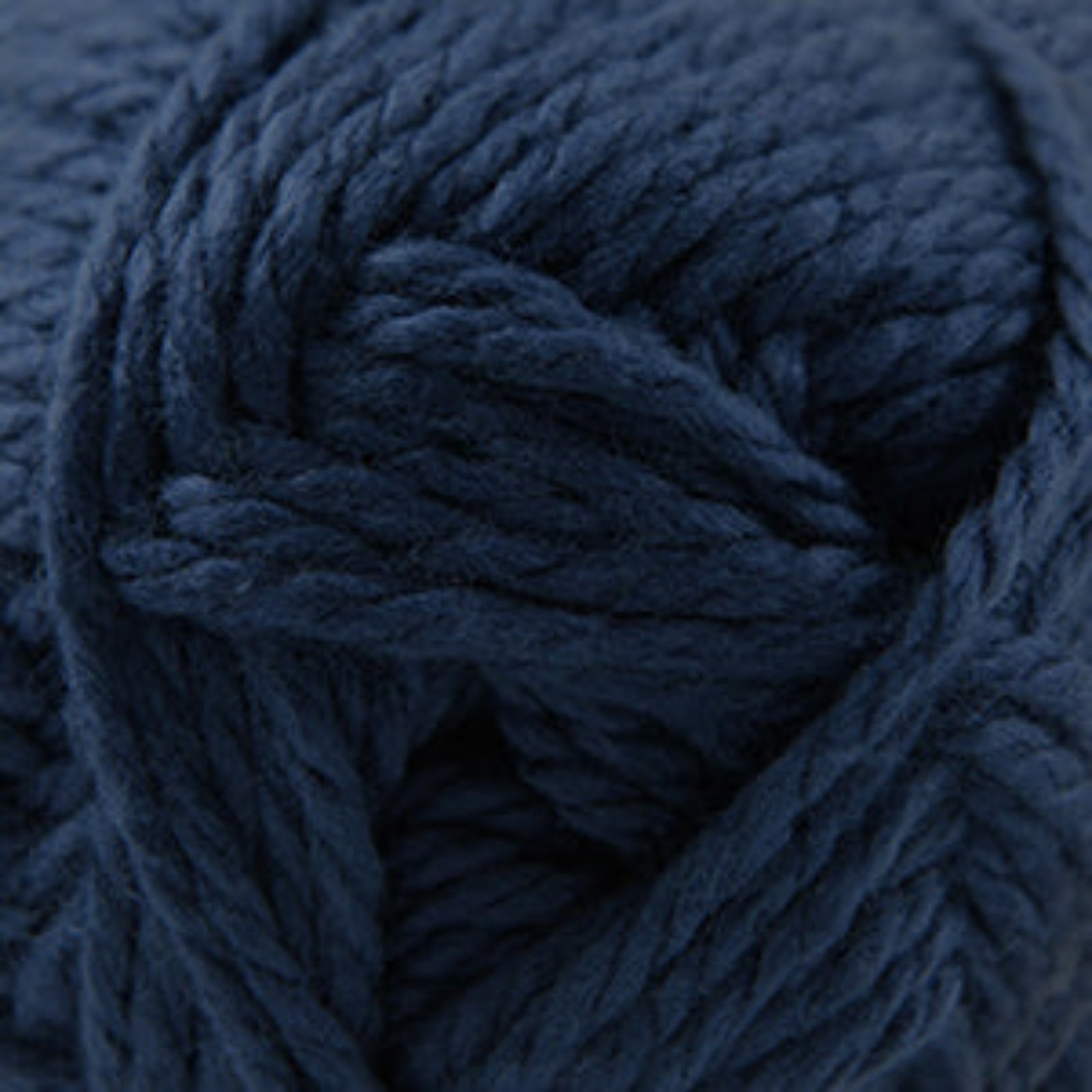 Close-up of dark blue yarn ball