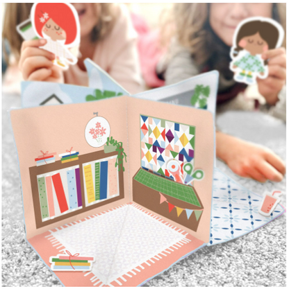 Shop Hop - Canvas - Button Lane Panel