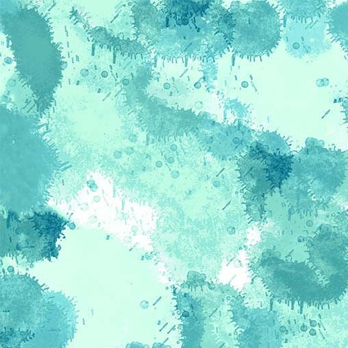 Paws in the Rain - Puddles - Green