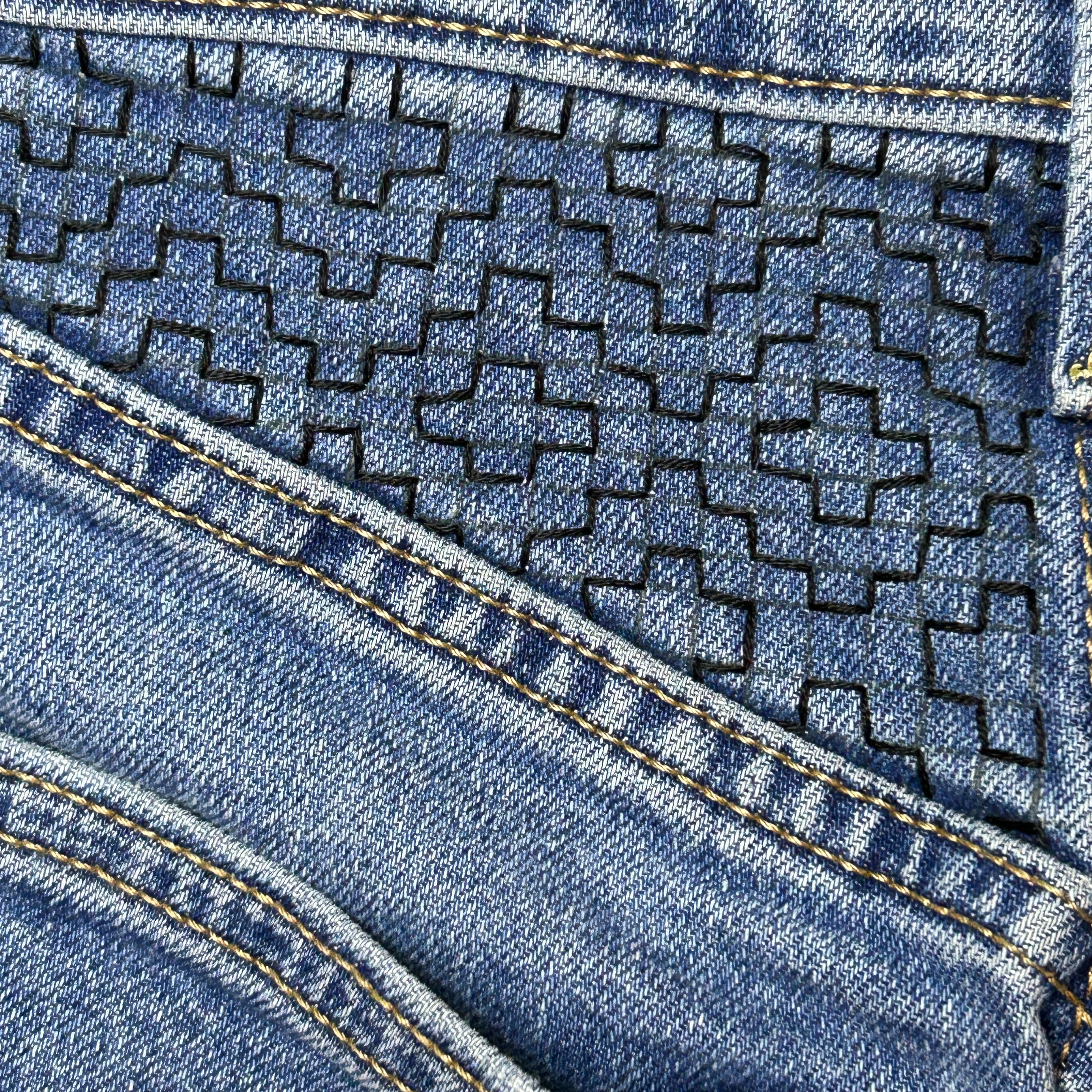 Sashiko Style Visible Mending—Hand Embroidery