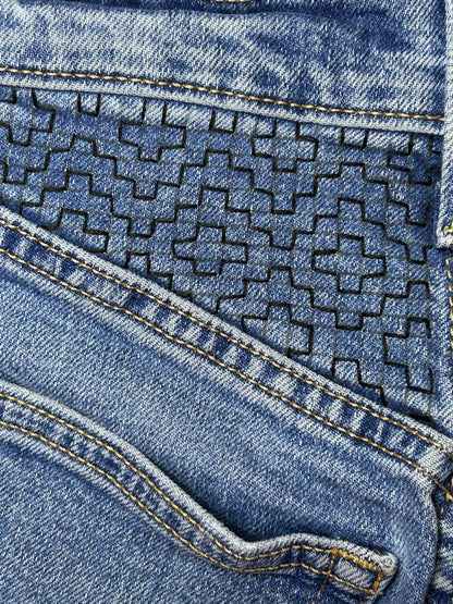 Sashiko Style Visible Mending—Hand Embroidery