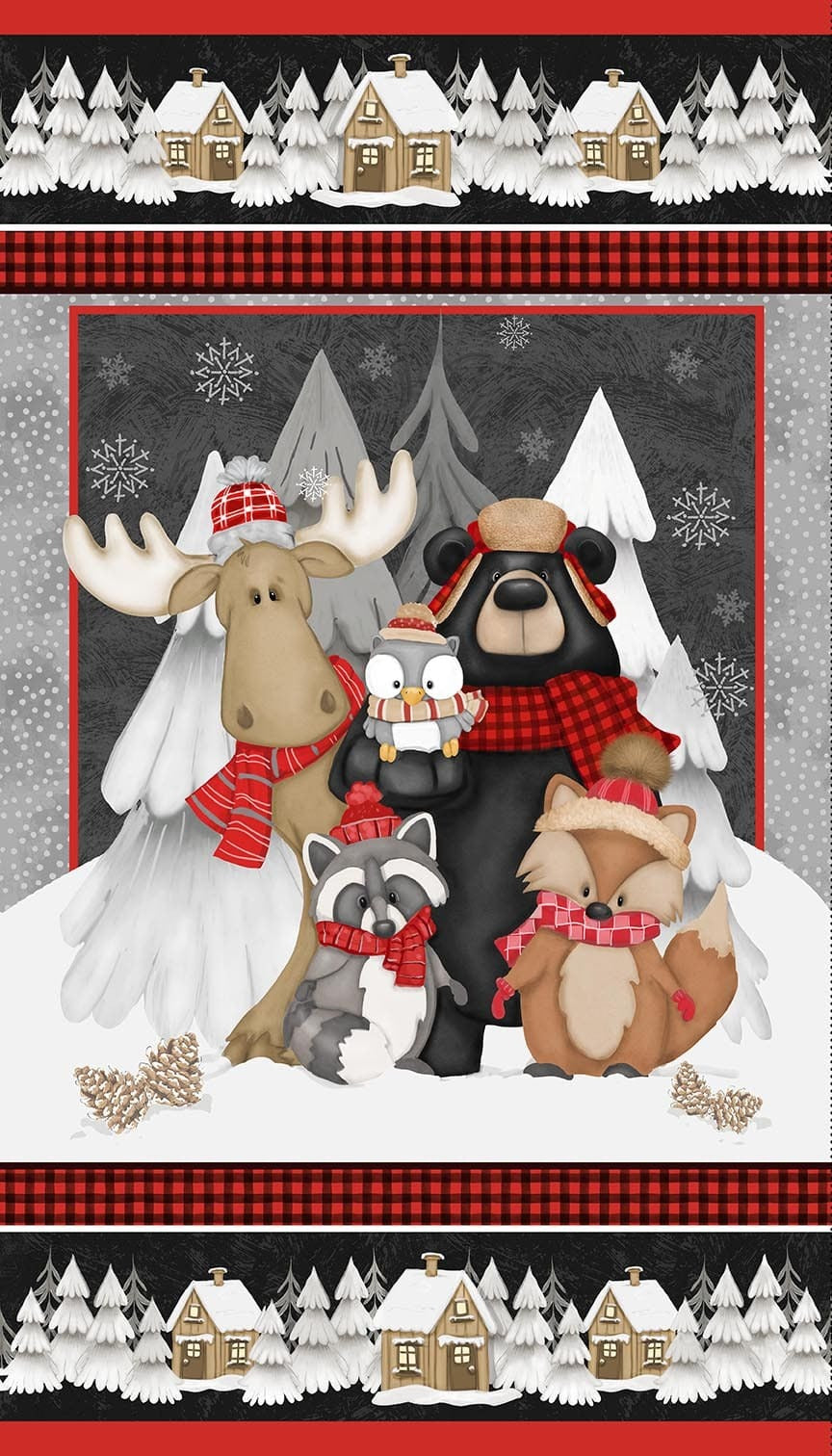 Pinecone - Winter Animal - Panel