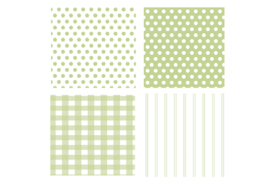 Embroidery Felt Pack - Greens