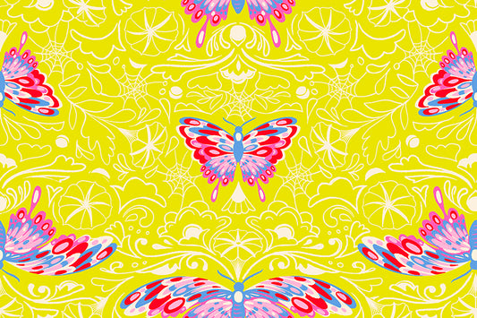 Glow Garden - Morning Moth - Citron