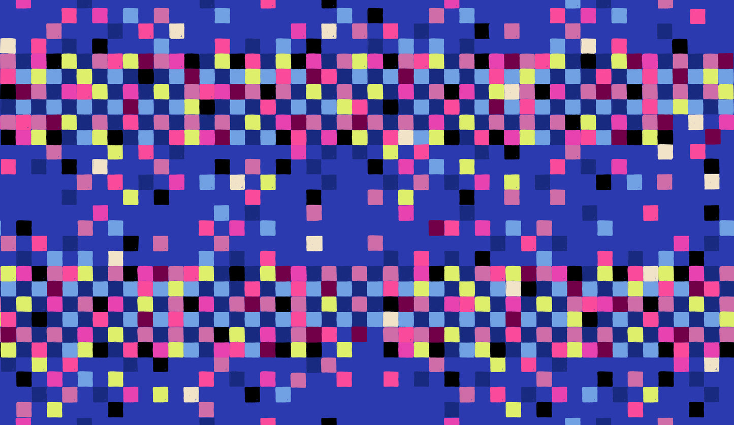 Glow Garden - Pixels - Blacklight