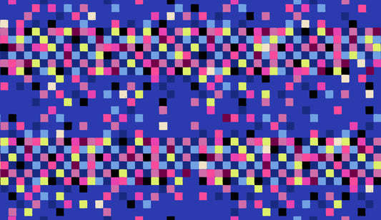 Glow Garden - Pixels - Blacklight