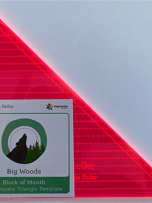 Sarah Fielke - Big Woods - Half Square Triangle Template