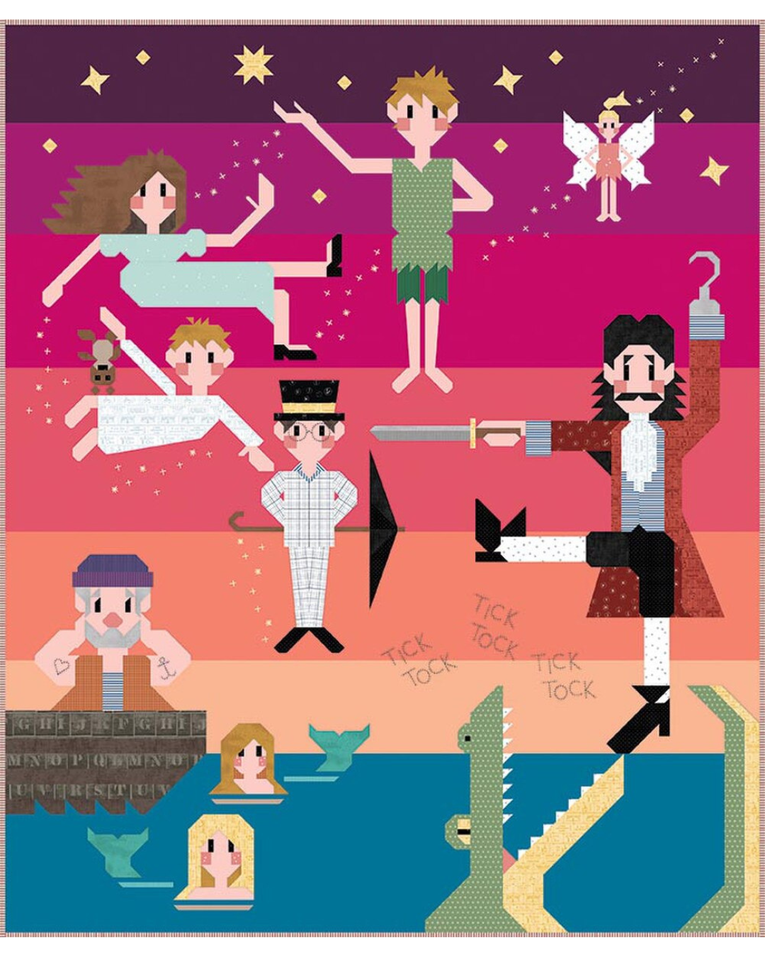 Pre-Order - Second Star to the Right Quilt Kit - Dawn