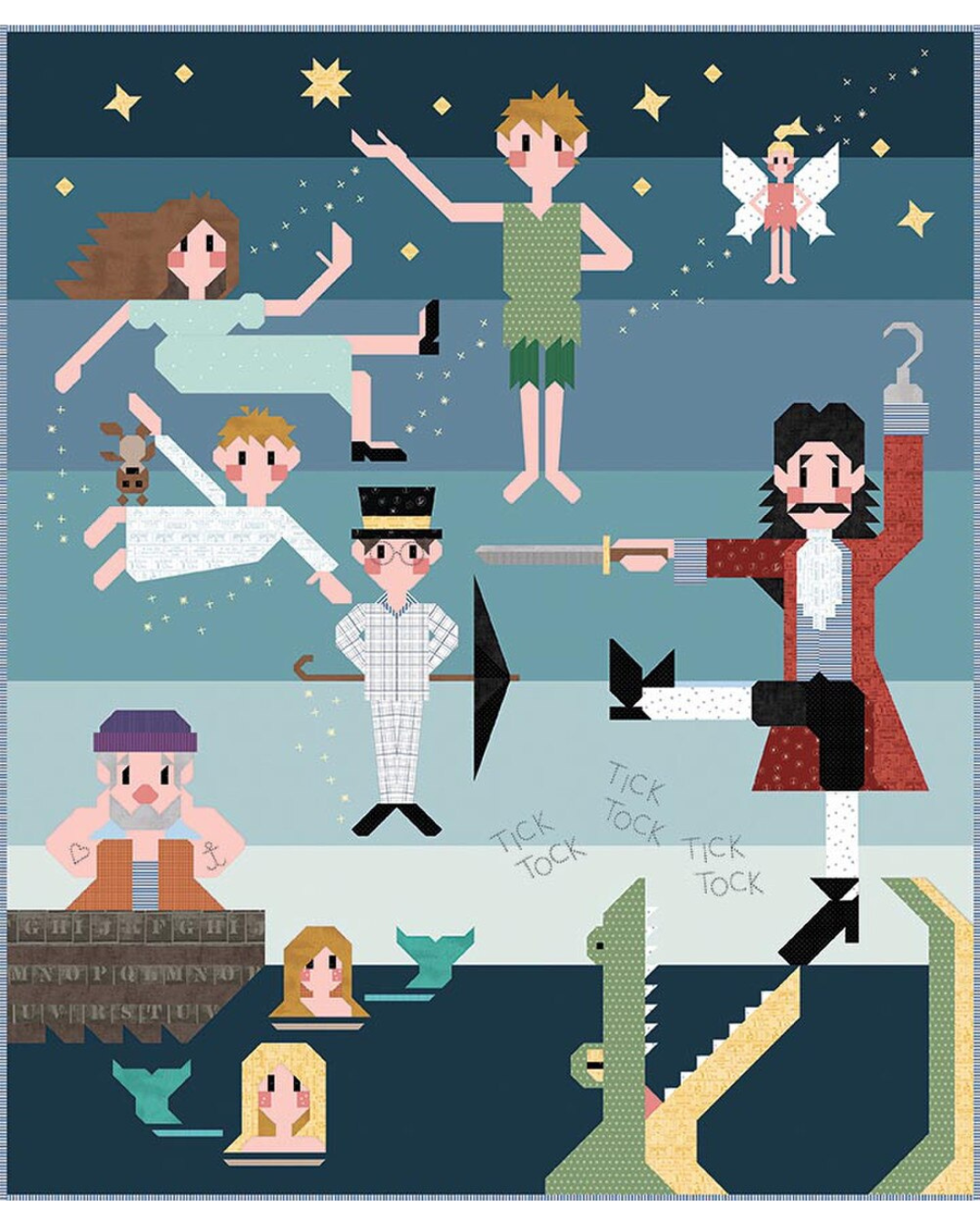 Pre-Order - Second Star to the Right Quilt Kit - Dusk