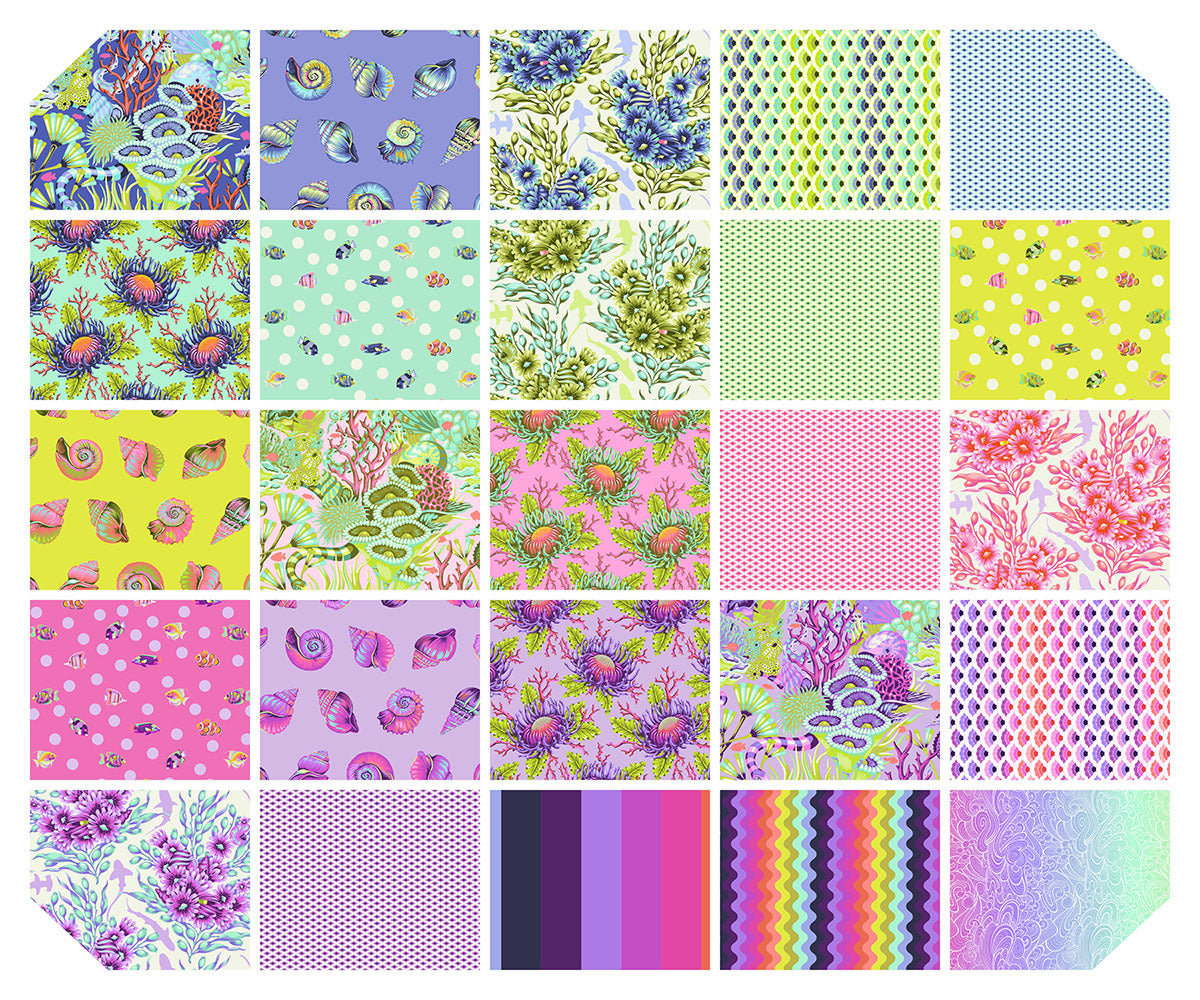 Preorder - Floral Reef - Fat Quarter Bundle